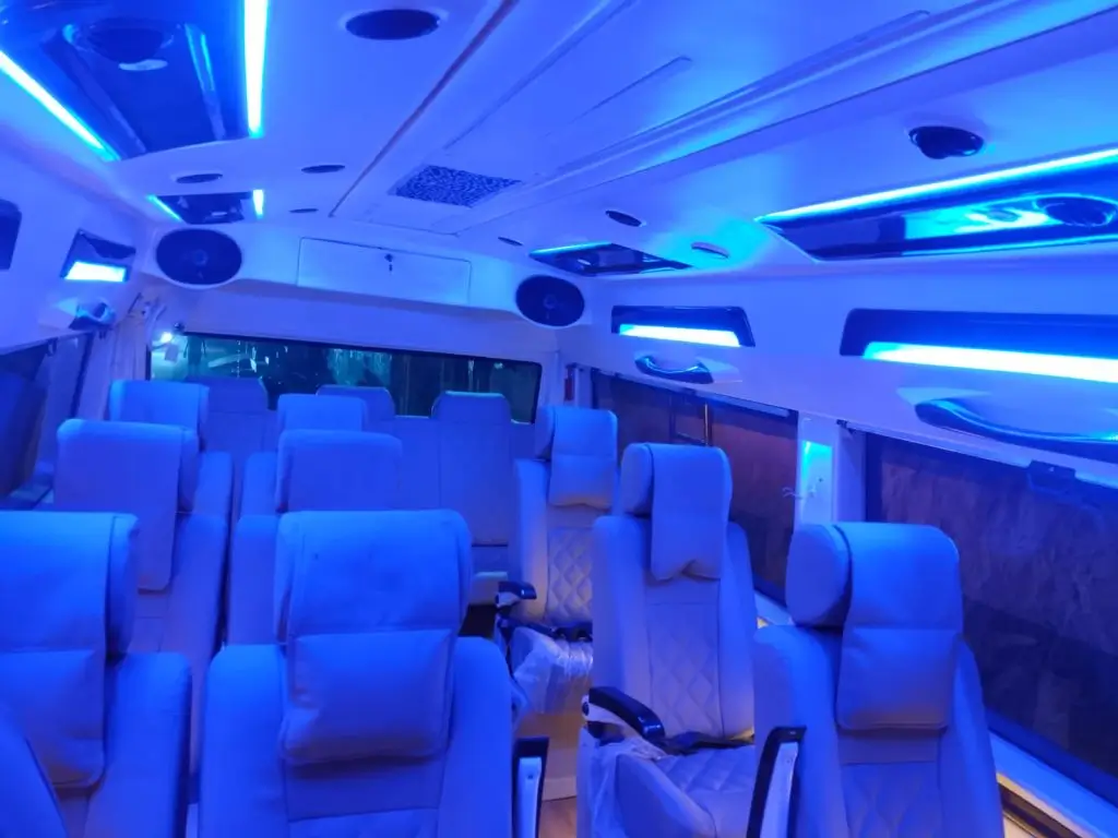 12 Seater Luxury Tempo Traveller